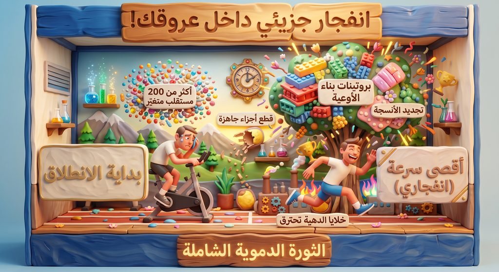 Gemini_Generated_Image_a6co9da6co9da6co-1024x559 أطلق العنان لطاقتك الكامنة! كيف تتفوق 3 دقائق من "الركض الانفجاري" على 90 دقيقة من التمارين التقليدية؟