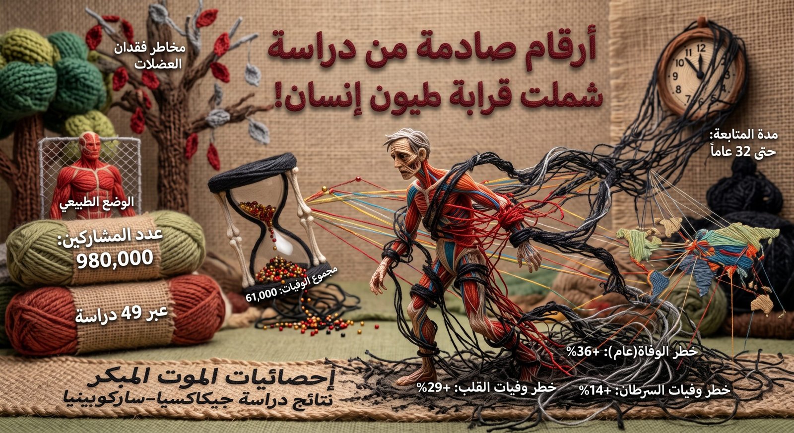 Gemini_Generated_Image_appiy2appiy2appi-scaled القاتل الصامت في جسمك: كيف يؤدي فقدان العضلات إلى تقصير عمرك ورفع خطر الوفاة المبكرة؟