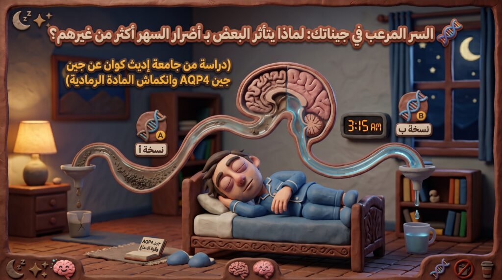 Gemini_Generated_Image_eg24r6eg24r6eg24-1024x572 🚨 تحذير: قلة النوم قد تدمر دماغك بصمت.. اكتشاف علمي مرعب يربط جيناتك بخطر الزهايمر!