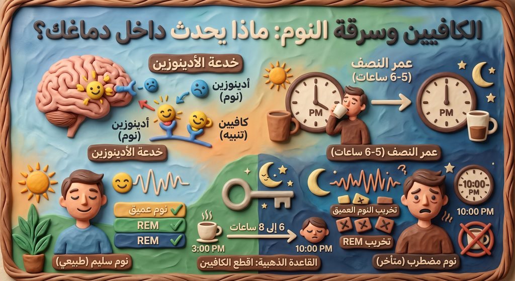 Gemini_Generated_Image_fe040hfe040hfe04-1024x559 ☕️ السر وراء فنجان القهوة: متى تشربها لتطيل عمرك وتحمي قلبك دون أن تفسد نومك؟