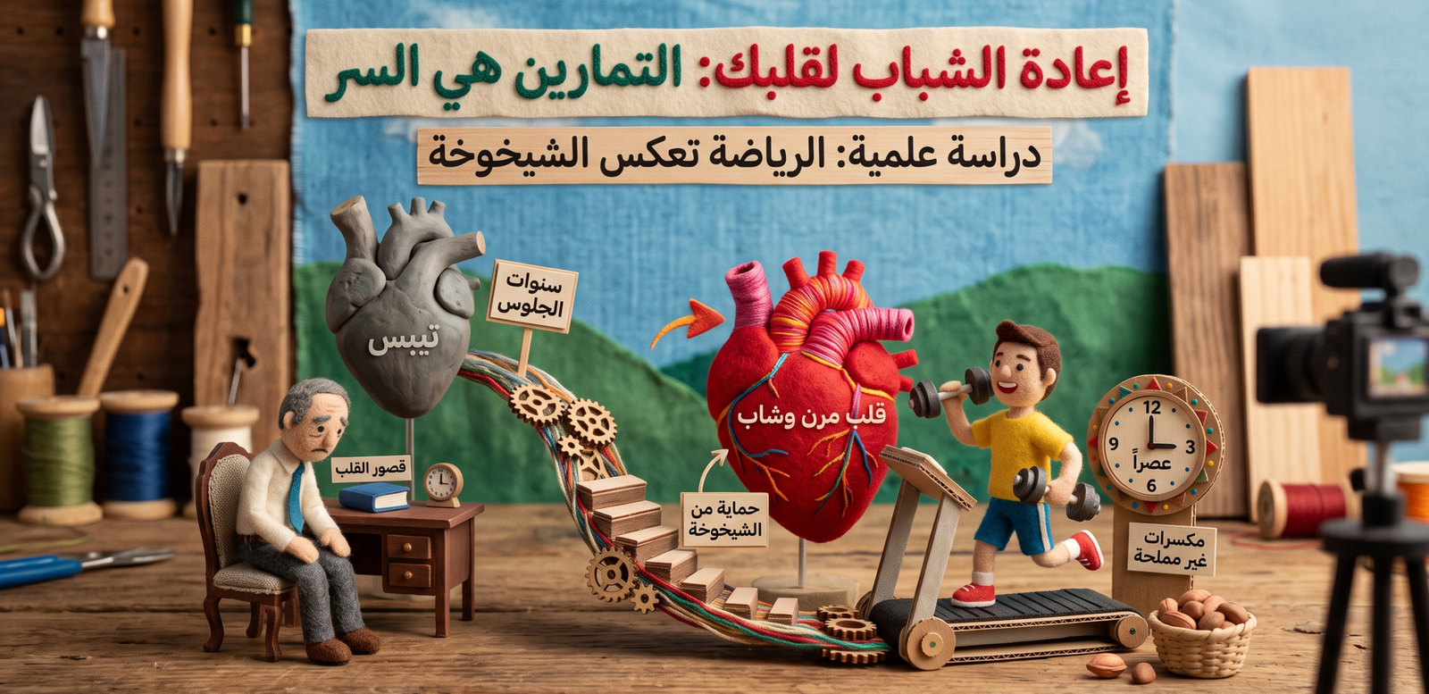 كيف تعيد الشباب لقلبك؟ دراسة علمية تكشف سر الوقاية من أمراض القلب