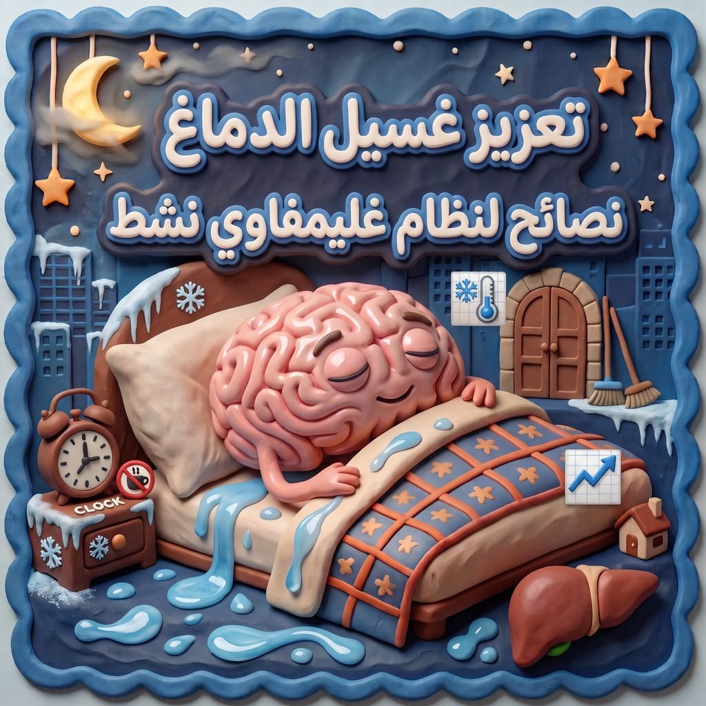 Gemini_Generated_Image_xug1yzxug1yzxug1-1024x1024 🧠 كيف يغسل الدماغ نفسه من النفايات أثناء النوم العميق؟ (سر علمي سيغير نظرتك للنوم!)