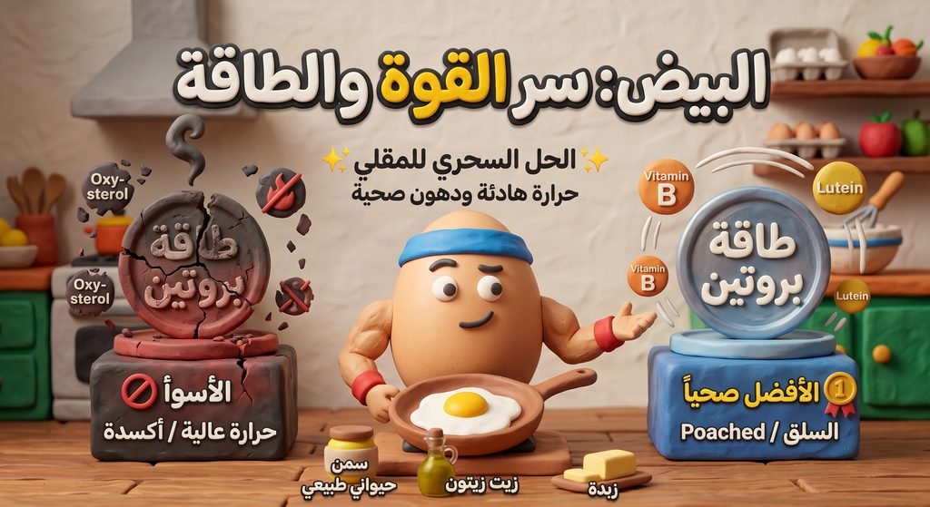 Gemini_Generated_Image_duy94mduy94mduy9-1024x559 🍳 أسرار طهي البيض التي يخفيها خبراء التغذية: الطريقة الصحيحة، التوقيت المثالي، والخرافات! (دليلك الشامل)